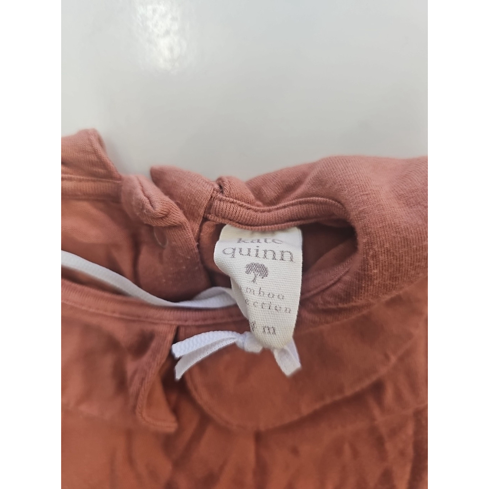Kate Quinn Bamboo Bubble Romper Brown 18 24M New - Picture 3 of 3